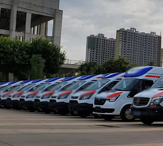 华阴市服务车队展示