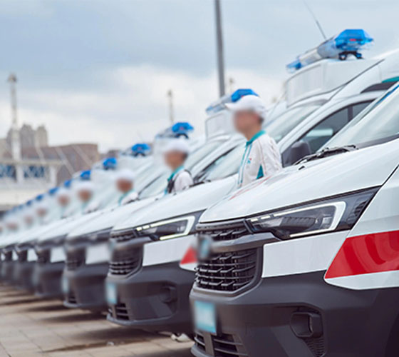 华阴市服务车队展示